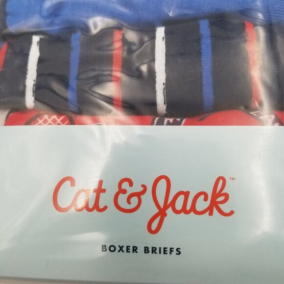 Boys 7 Pack Sports Boxer Brief Underwear Cat & Jack Size S (6/7) - Picture 3 of 8